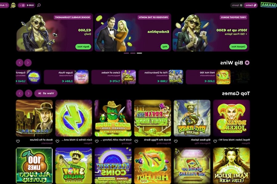 Spinmama Casino : Profitez du Bonus Sans Dépôt